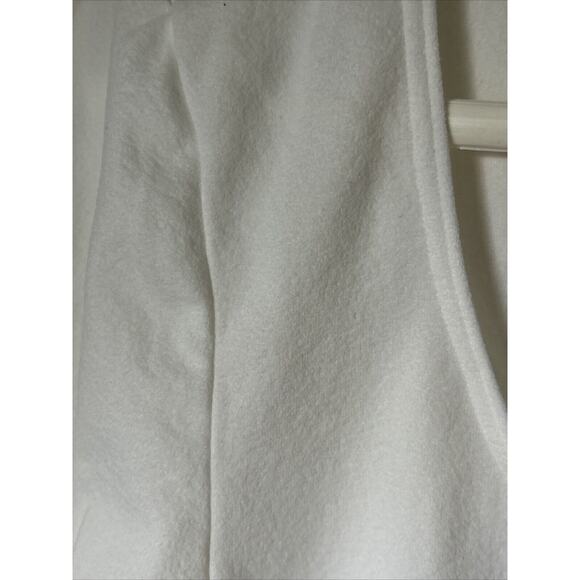 New Wolford Pullover Top large white scoop neck long sleeves poly nylon blend - Picture 4 of 8